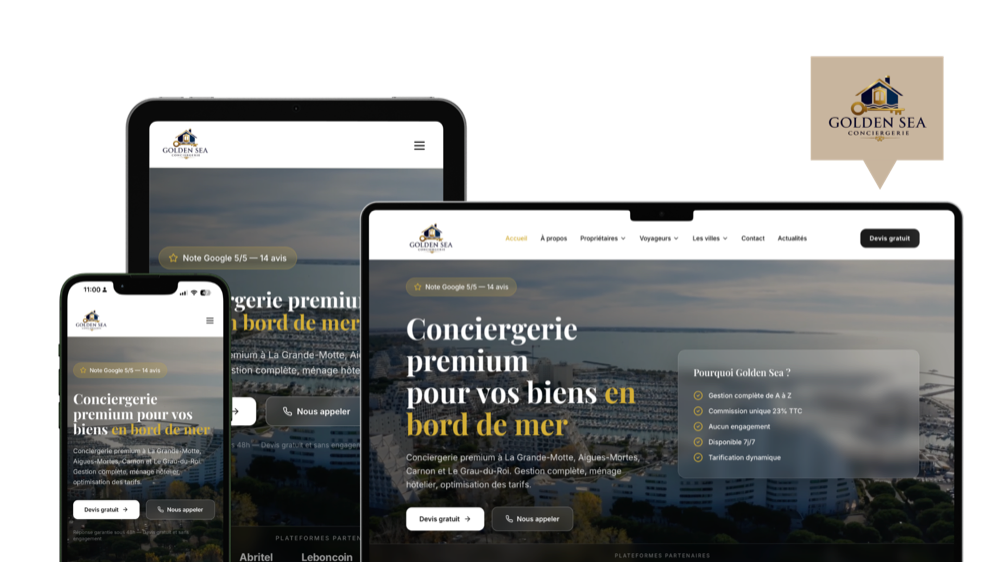 Golden Sea — Conciergerie Premium