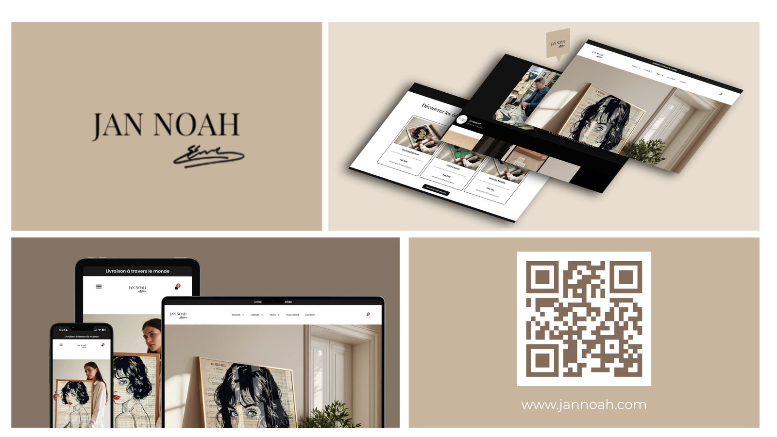 Affiche du site Jan Noah