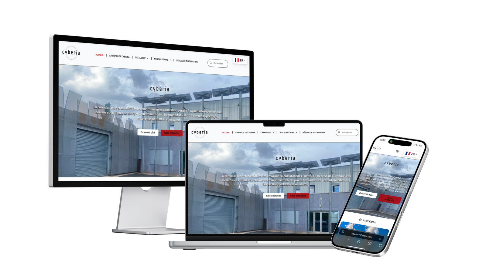Photo du Site Cyberia